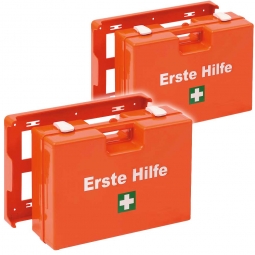 2x Erste-Hilfe-Koffer, Spar-Set, Inhalt nach DIN 13157