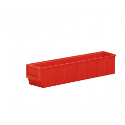Regalkasten "Profi", rot, LxBxH 400x91x81 mm, Polypropylen-Kunststoff (PP), Gewicht 190 g