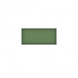 System-Lochplatte, BxH 1000x450 mm, aus 1,25 mm Stahlblech, kunststoffbeschichtet in resedagrün