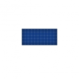 System-Lochplatte, BxH 1000x450 mm, aus 1,25 mm Stahlblech, kunststoffbeschichtet in saphirblau