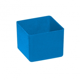 Einsatzkasten für Schubladen, blau, LxBxH 49x49x40 mm, Polystyrol-Kunststoff (PS)