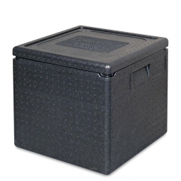 Thermobox / Isobox für Pizza und Torten, mit Deckel, Inhalt 40 Liter, LxBxH 410x410x390 mm