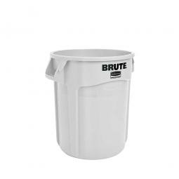 Runder Brute Container, 76 Liter, weiß