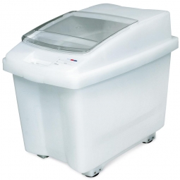 Zutatenbehälter / Zutatencontainer, 100 Liter, BxTxH 465x705x580 mm, fahrbar, weiß