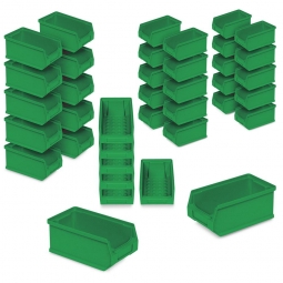 33x Sichtbox PROFI LB5, grün + GRATIS: 5 zusätzliche Sichtboxen geschenkt!