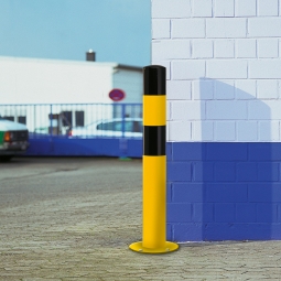 Rammschutz-Poller für starke Belastung, Typ L, ØxH 159x1200 mm