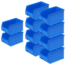 10x Sichtbox PROFI LB4, blau, Inhalt 2,9 Liter