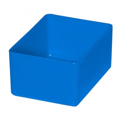 Einsatzkasten für Schubladen, blau, LxBxH 106x80x54 mm, Polystyrol-Kunststoff (PS)