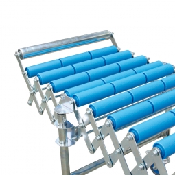 Scheren-Röllchenbahnen Endanschlag fest, für Bahnbreite 500