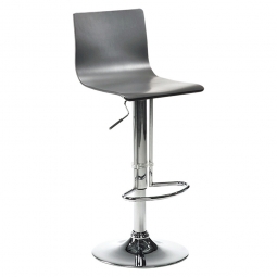 Bar- und Tresenhocker, Sitzhöhe 580-800 mm, Farbe schwarz, Belastbar bis 110 kg, Sitz um 360° drehbar