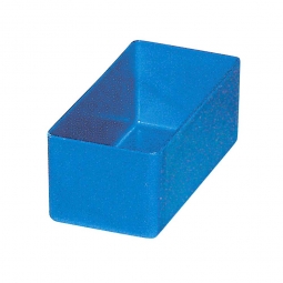 Einsatzkasten für Schubladen, blau, LxBxH 99x49x40 mm, Polystyrol-Kunststoff (PS)