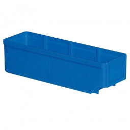 Regalkasten, blau, LxBxH 300x93x83 mm, Polystyrol-Kunststoff (PS), Gewicht 175 g