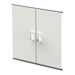 Tür für Sideboard "FUTURE" BxH 750x680 mm, inkl. Griff u. Drehzylinderschloss, weiß