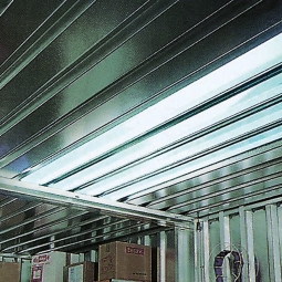 Dachlichtband für Container, BxL 800x2350 mm, PVC