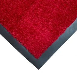 Schmutzfangmatte / Eingangsmatte, LxB 1500x900 mm, Höhe 7 mm, Flor aus 100% Polypropylen (PP) Fasern, rot