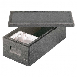 Thermobox für Menüschalen mit Deckel, 18 Liter, LxBxH 630x300x205 mm