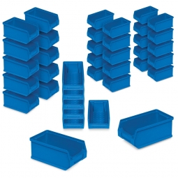 33x Sichtbox PROFI LB5, blau + GRATIS: 5 zusätzliche Sichtboxen geschenkt!