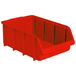 Sichtbox SOFTLINE SL 5, rot, Inhalt 24 Liter, LxBxH 495/425x310x185 mm, Gewicht 810 g