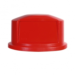 Kuppelaufsatz für Brute Container 121 Liter, rot