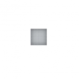 System-Lochplatte, BxH 500x450 mm, aus 1,25 mm Stahlblech, kunststoffbeschichtet in lichtgrau