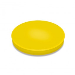Haftmagnete, gelb, Durchmesser 30 mm